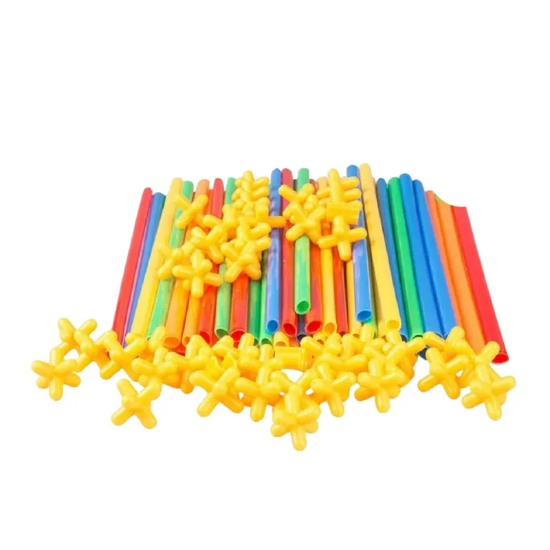 GENERICO - Palos Conectores Palitos para Construir Juego Didáctico