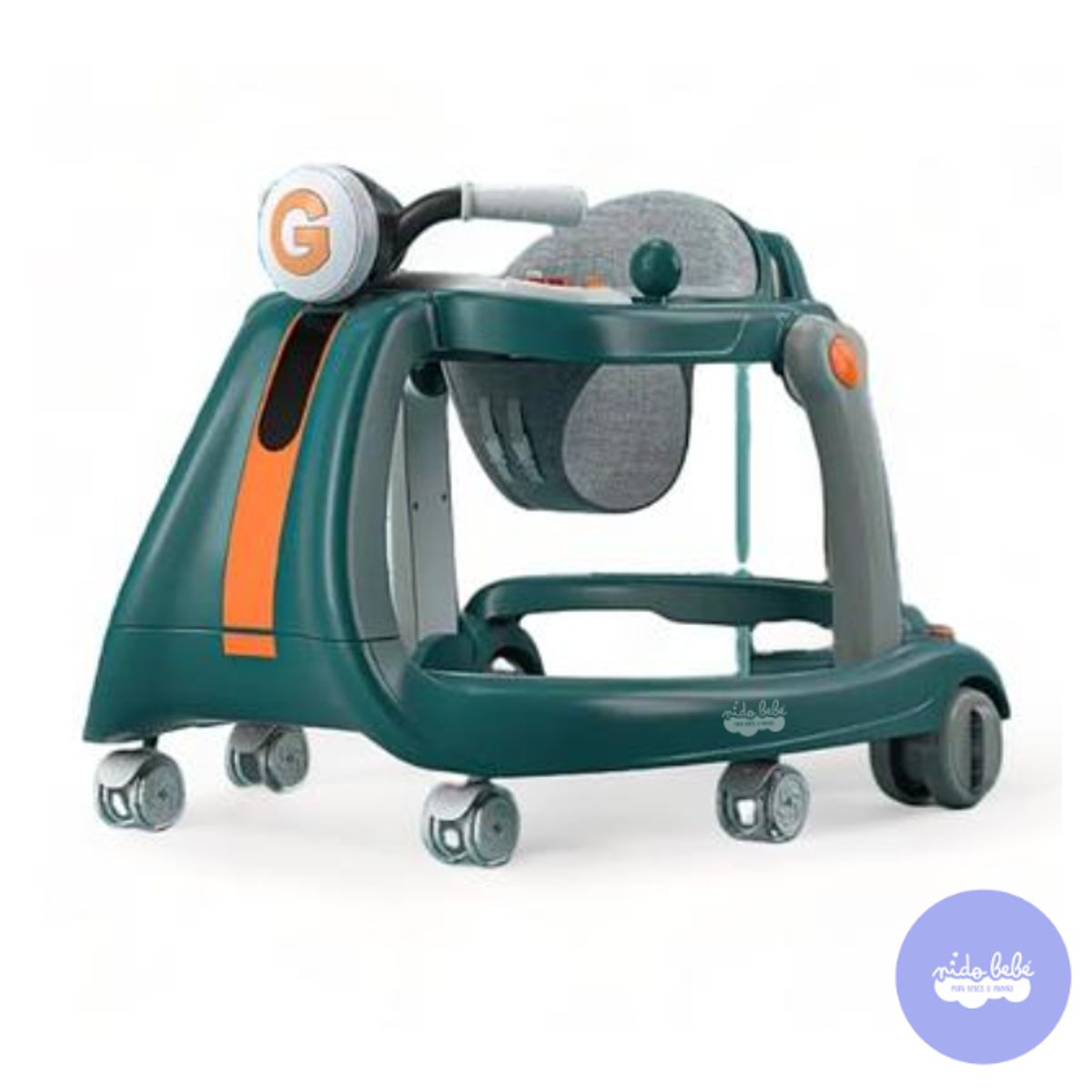 GENERICO - Andador de Bebé modelo moto Verde