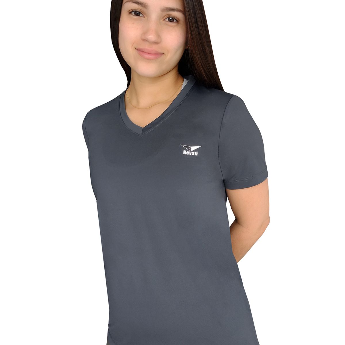 REVATI - Polo deportivo mujer licrado