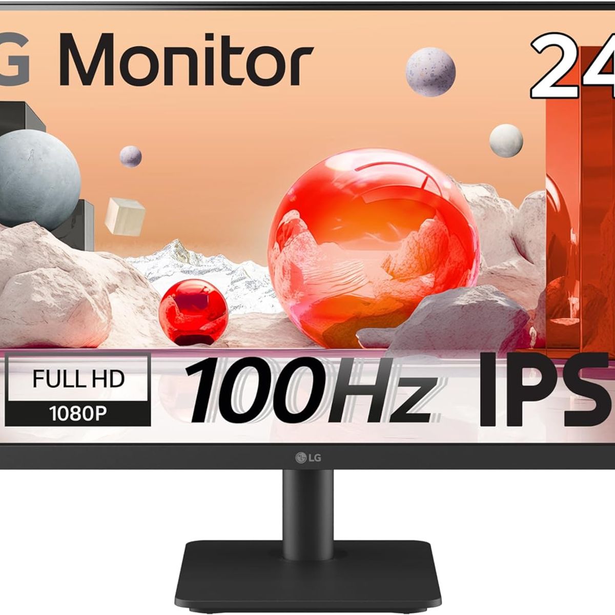 LG - Monitor LG 24MS500-B 24 Full HD 1080p 100Hz 5ms GtG AMD FreeSync IPS