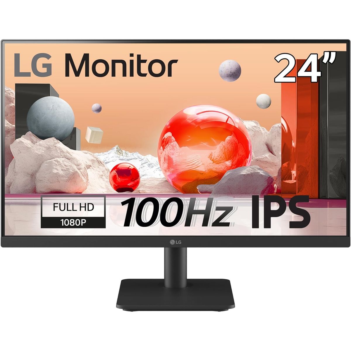LG - Monitor LG 24MS500-B 24 Full HD 1080p 100Hz 5ms GtG AMD FreeSync IPS