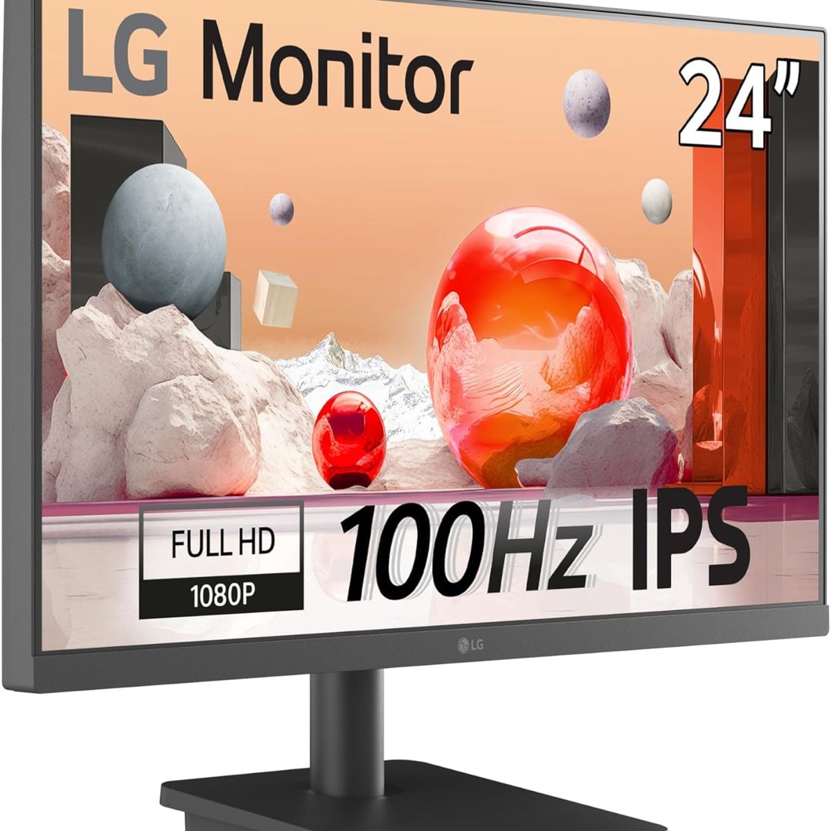 LG - Monitor LG 24MS500-B 24 Full HD 1080p 100Hz 5ms GtG AMD FreeSync IPS
