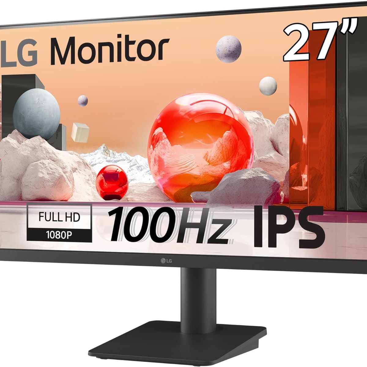LG - Monitor LG 27MS500-B 27 Full HD 1080p 100Hz 5ms GtG AMD FreeSync IPS