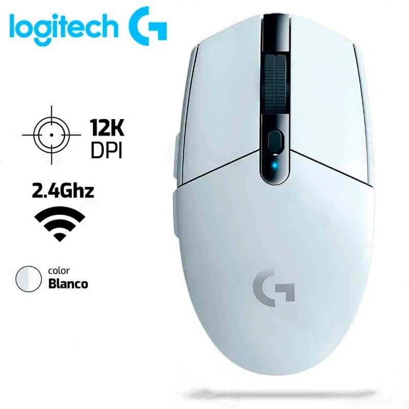 LOGITECH - Mouse Logitech G305 Inalambrico 12,000 DPI Blanco