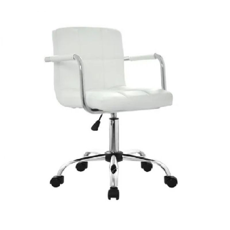 MOBELART - Silla de Oficina Operativa Nill giratoria Blanco möbelArt