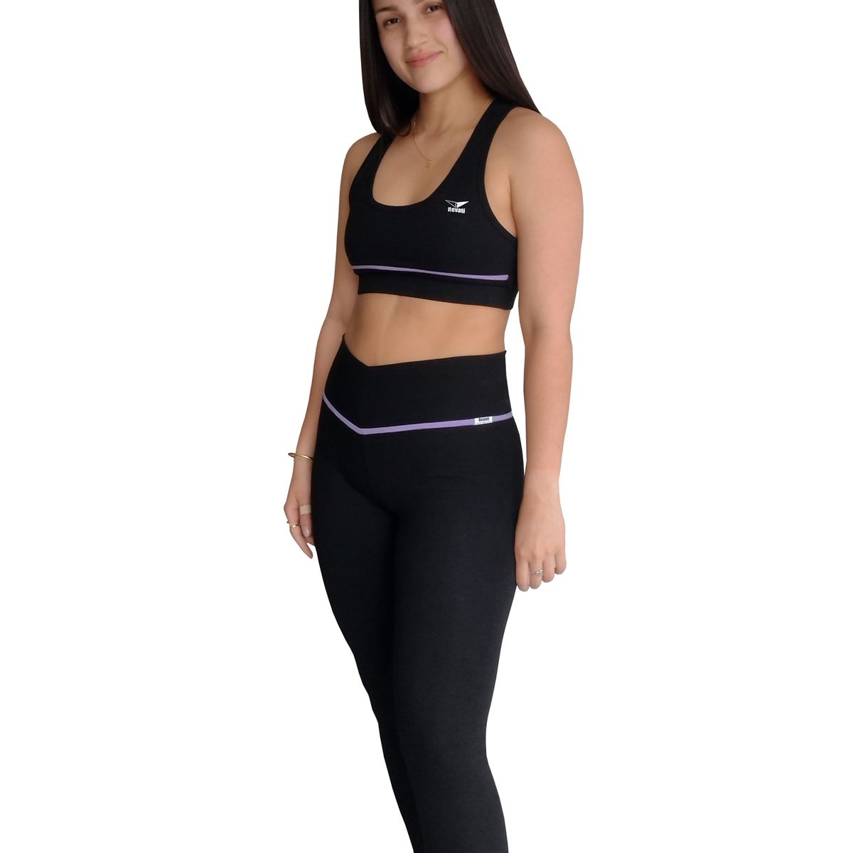 REVATI - Leggins deportivo mujeres - algodón