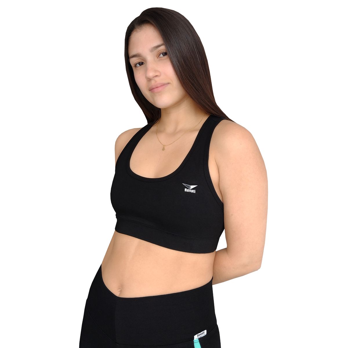 REVATI - Top deportivo mujer - Algodón licrado