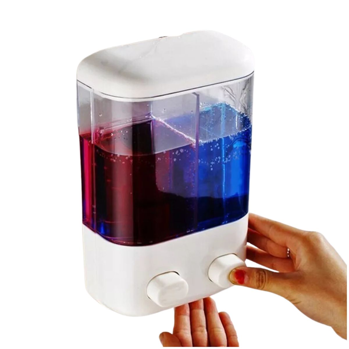 INSPIRA MARKET - Dispensador de jabón liquido doble