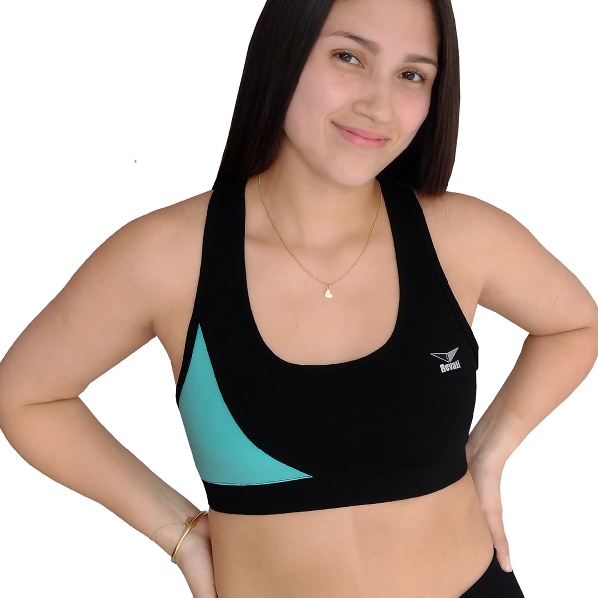 REVATI - Top deportivo mujer - Algodón licrado