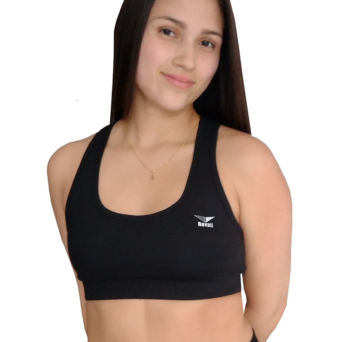 REVATI - Top deportivo mujer - Algodón licrado