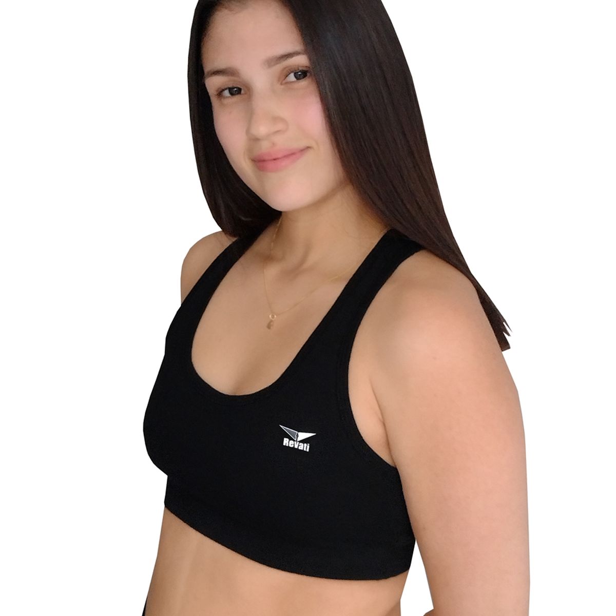 REVATI - Top deportivo mujer - Algodón licrado