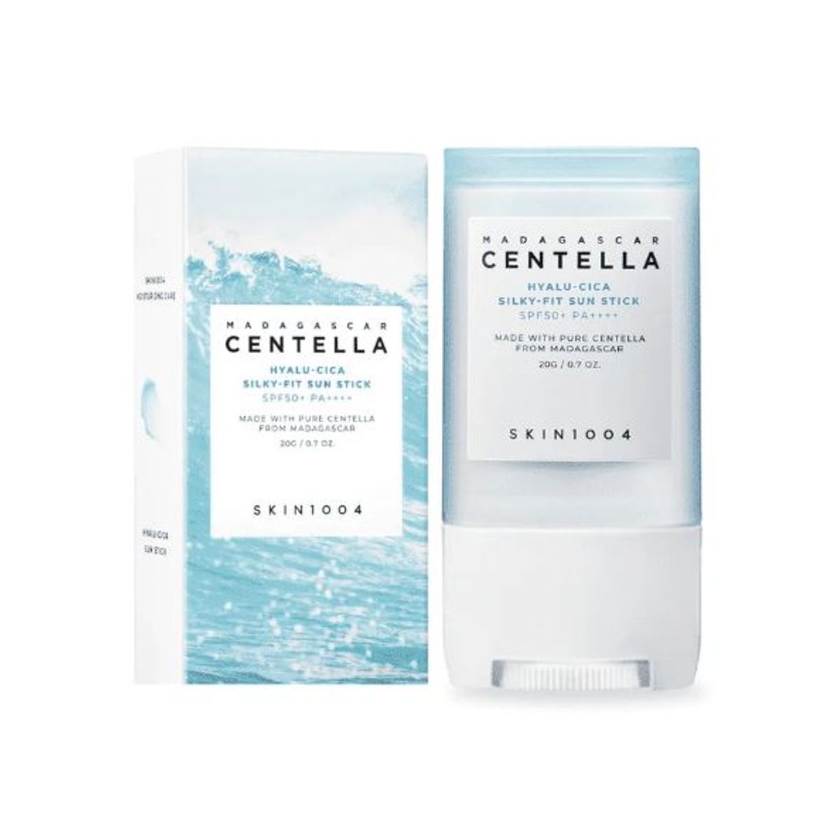 SKIN1004 - SKIN1004 MADAGASCAR CENTELLA HYALU-CICA SILKY-FITSUN protector solar en barra SPF 50