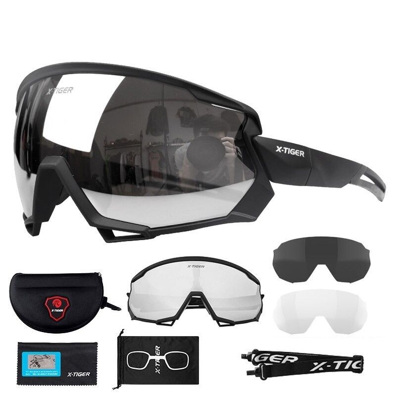 OEM - Lentes Ciclismo X-TIGER WJK3-01 Polarizados Fotocromáticos