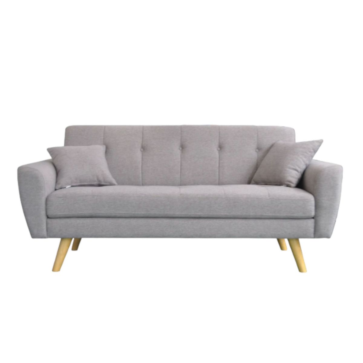 GENERICO - Sofa 3 cuerpos Lineo - Gris Claro