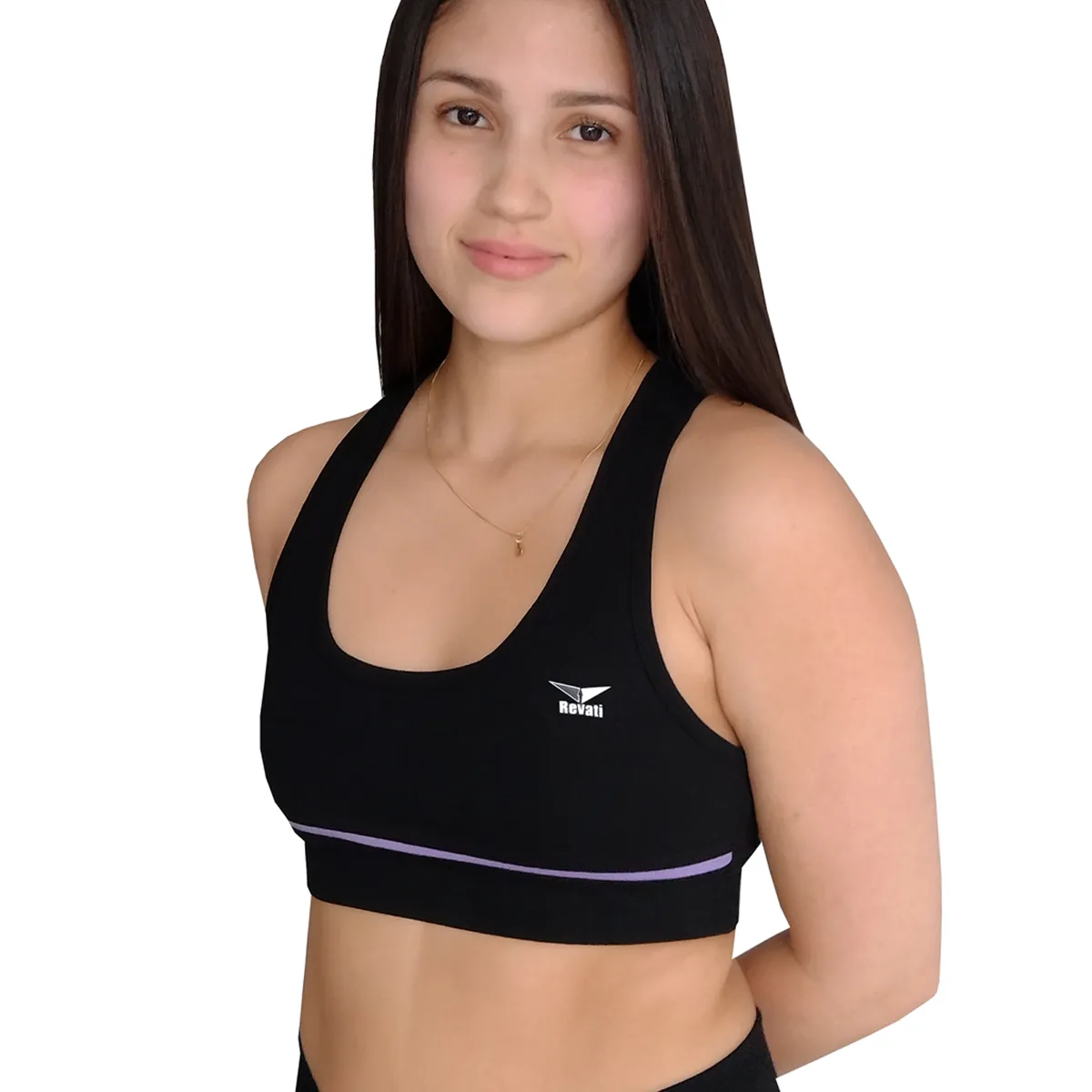 REVATI - Top deportivo mujer - Algodón licrado