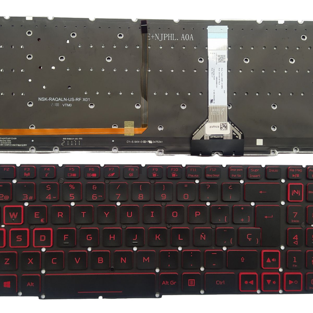 ACER - Teclado Original ACER Predator Helios 300 Ph315-55-7174 Ph315-55-73eh