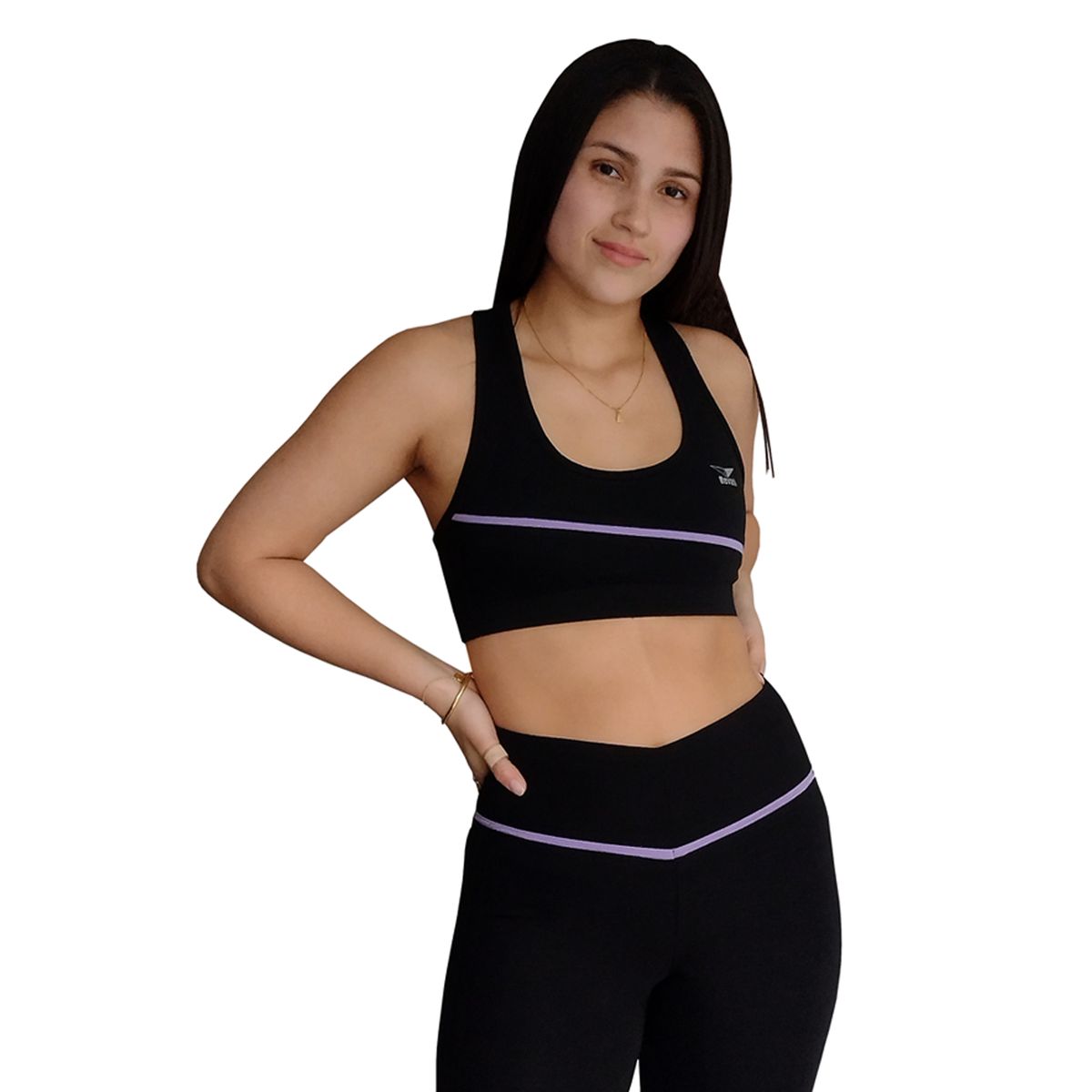 REVATI - Top deportivo mujer - Algodón licrado