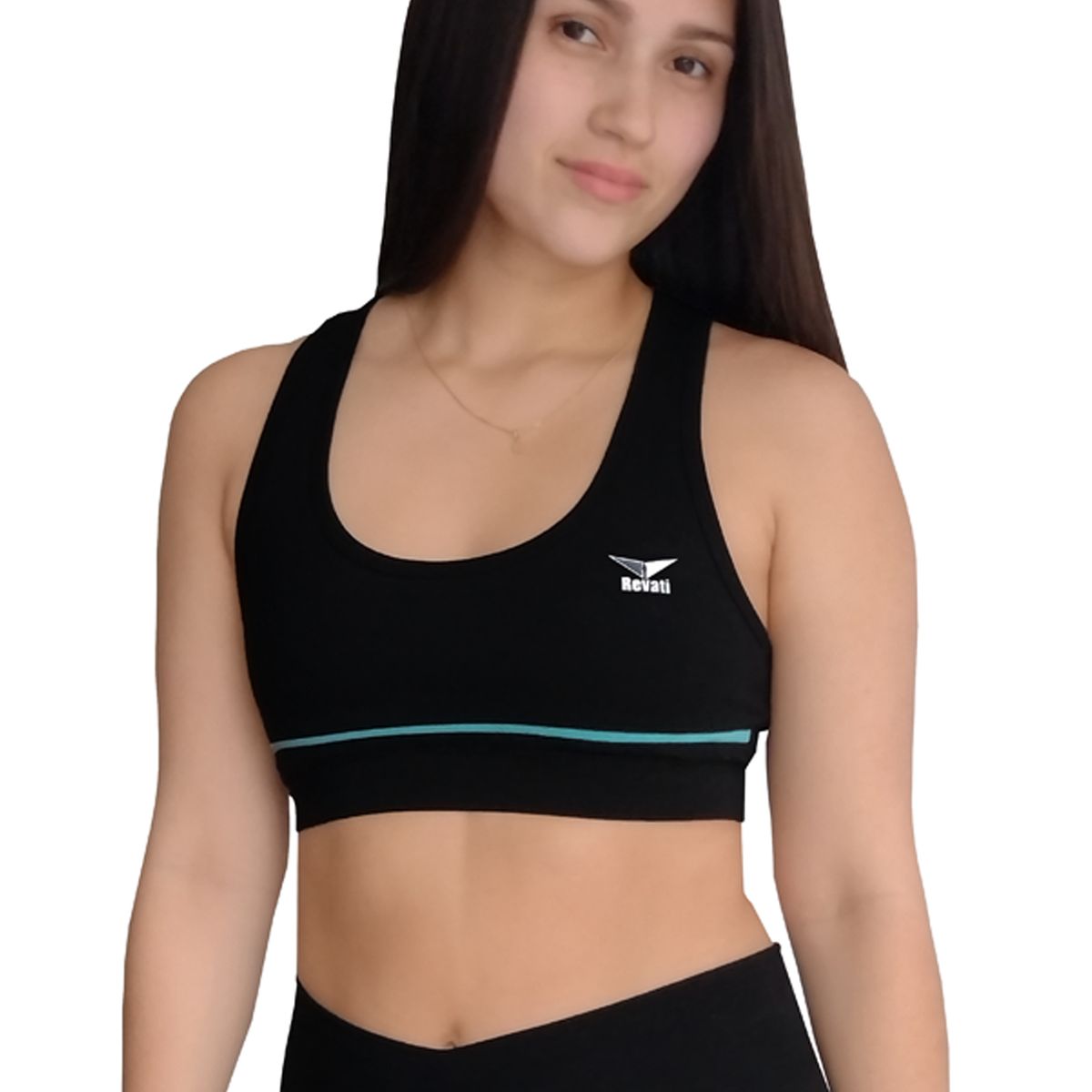 REVATI - Top deportivo mujer - Algodón licrado
