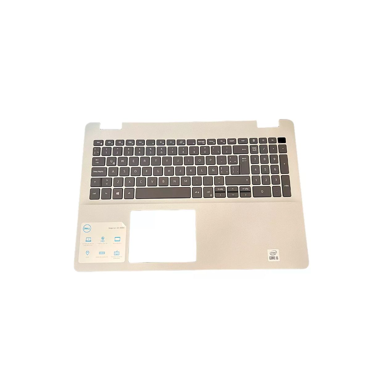 DELL - TOP COVER DELL CON TECLADO NUMERICO PARA INSPIRON 15 3501 P/N: 0KGHJK