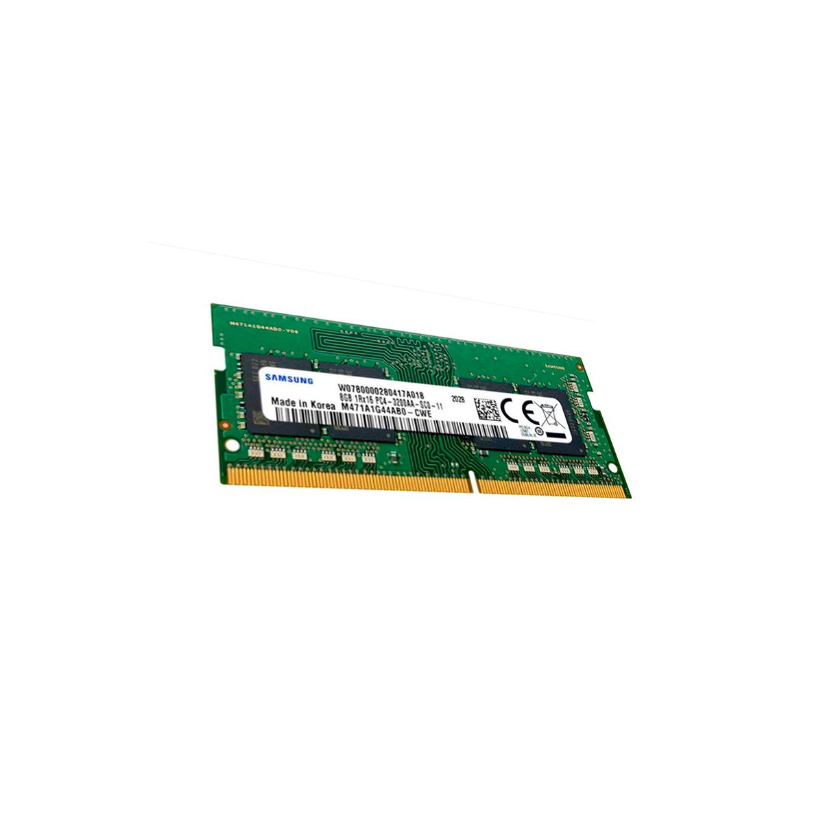 SAMSUNG - MEMORIA RAM SAMSUNG 8GB DDR4-3200 SODIMM P/N: M471A1G44AB0-CWE