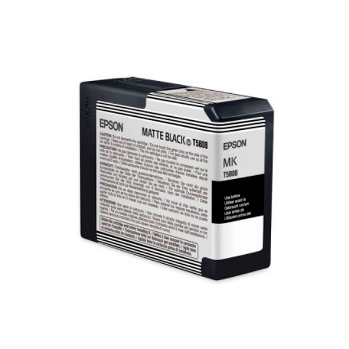 EPSON - CARTUCHO DE TINTA EPSON T5808 COLOR NEGRO MATE 80ML PN C13T580800