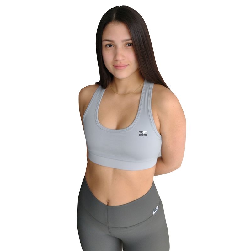 REVATI - Top deportivo mujer - Poliéster licrado