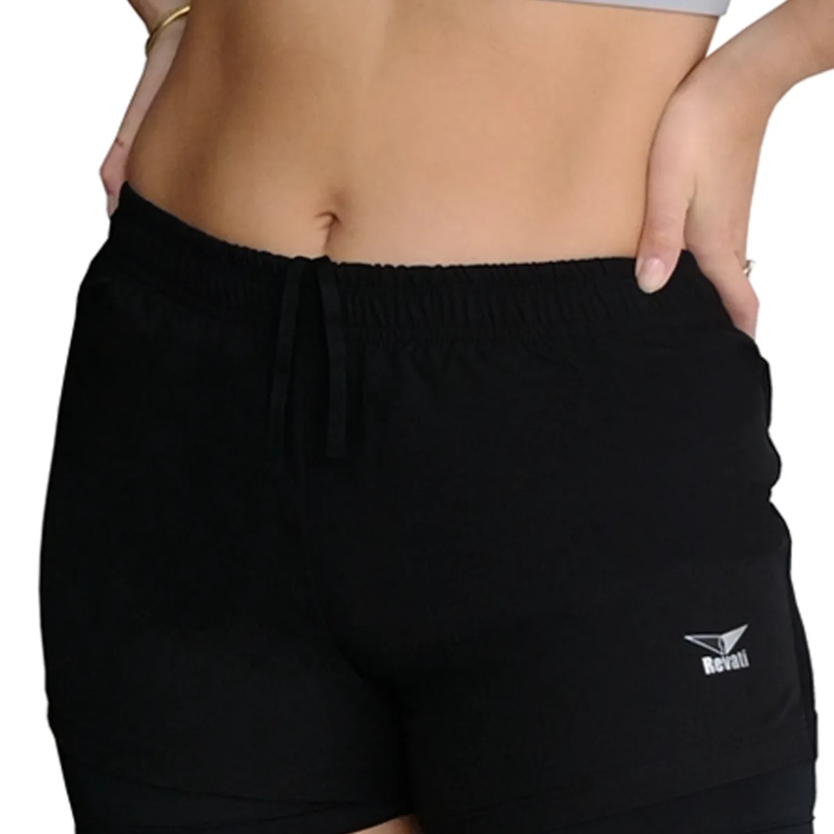 REVATI - Short deportivo con biker para mujer