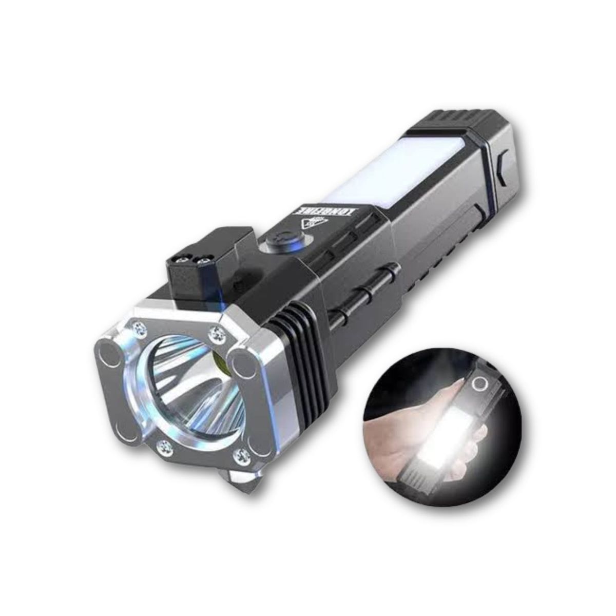 IMPORTADO MC - Linterna Martillo 4 en 1