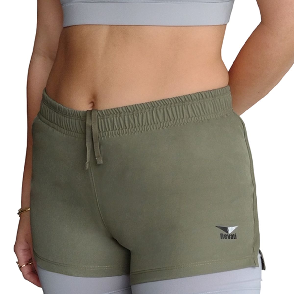 REVATI - Short deportivo con biker para mujer