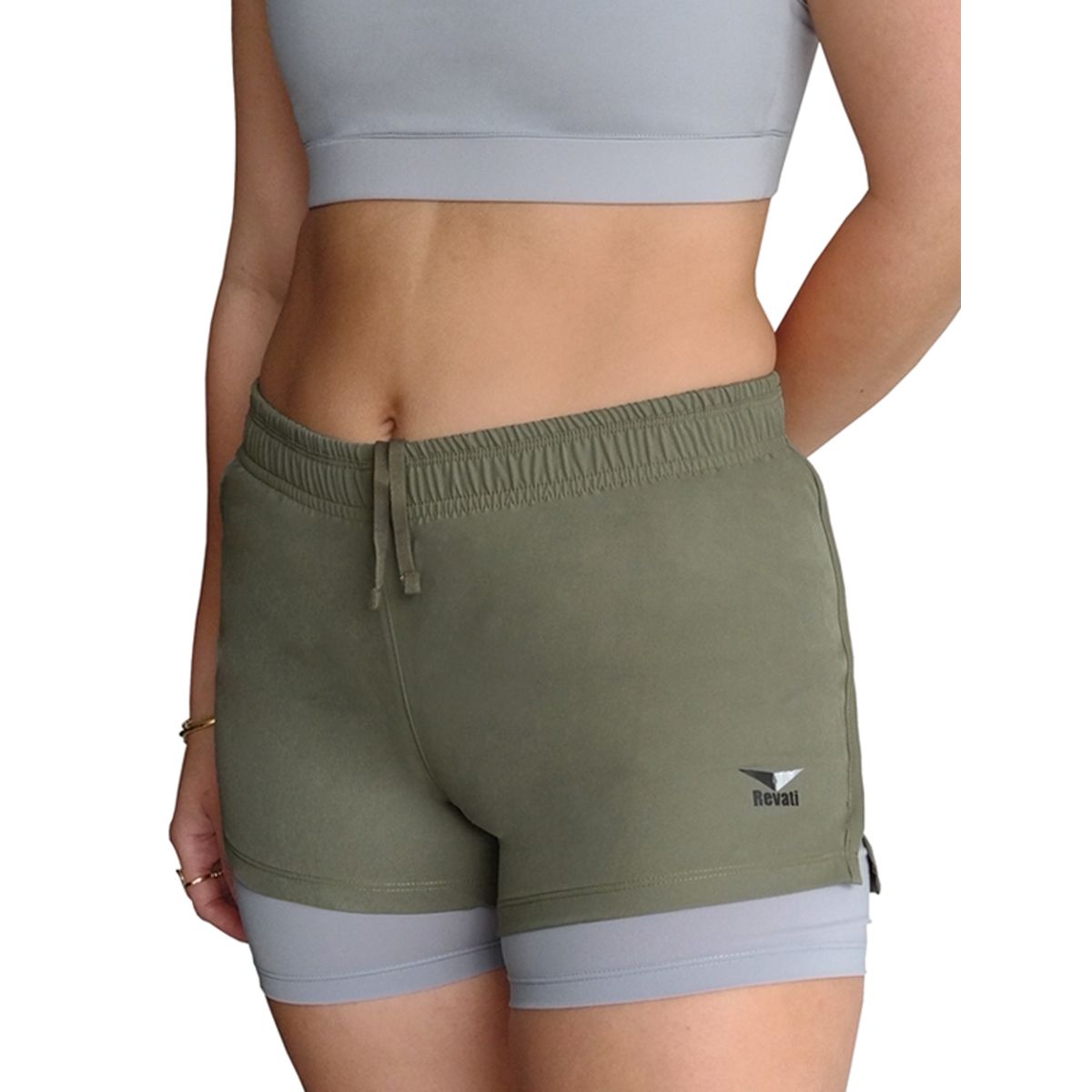 REVATI - Short deportivo con biker para mujer