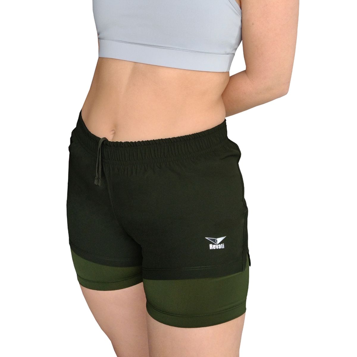 REVATI - Short deportivo con biker para mujer