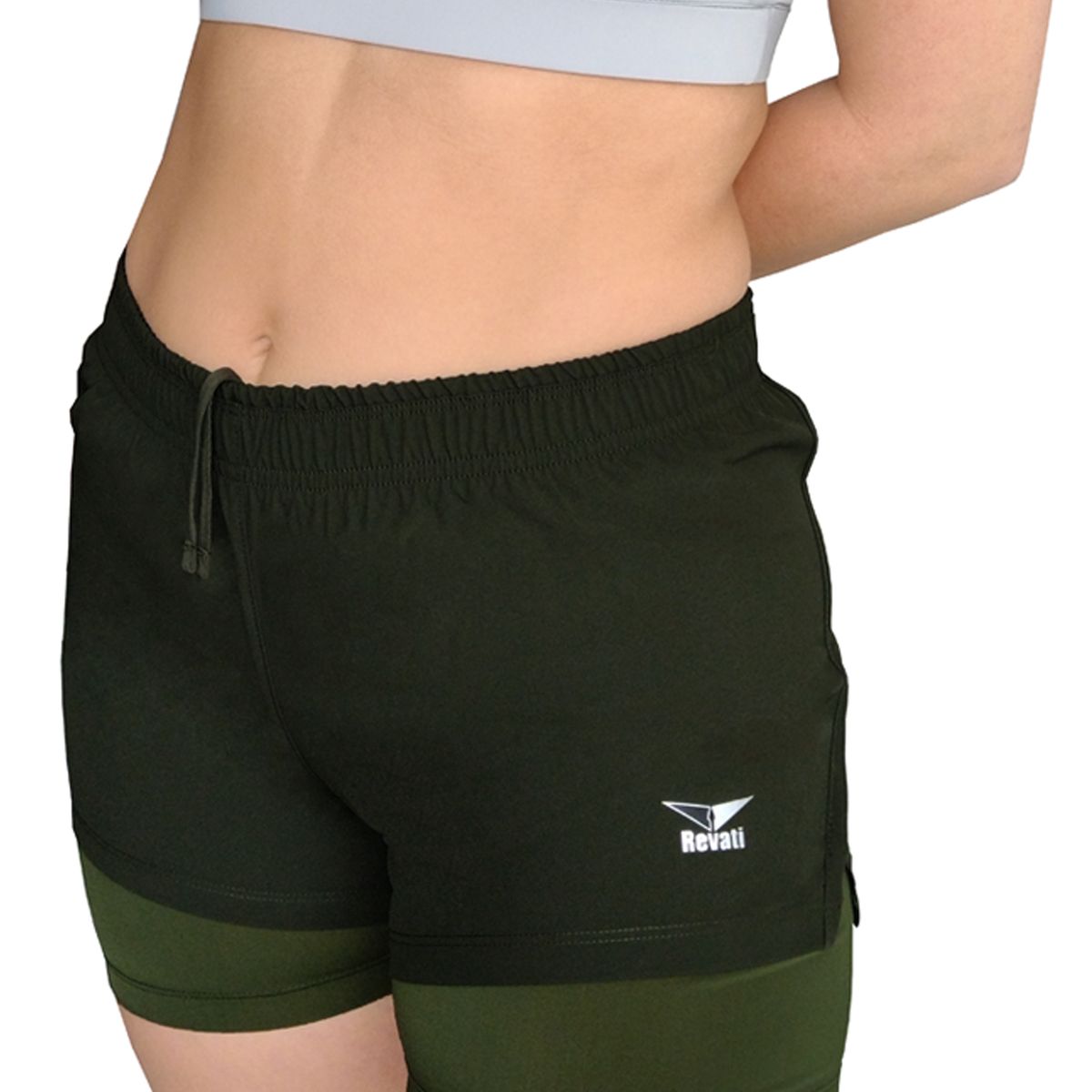 REVATI - Short deportivo con biker para mujer