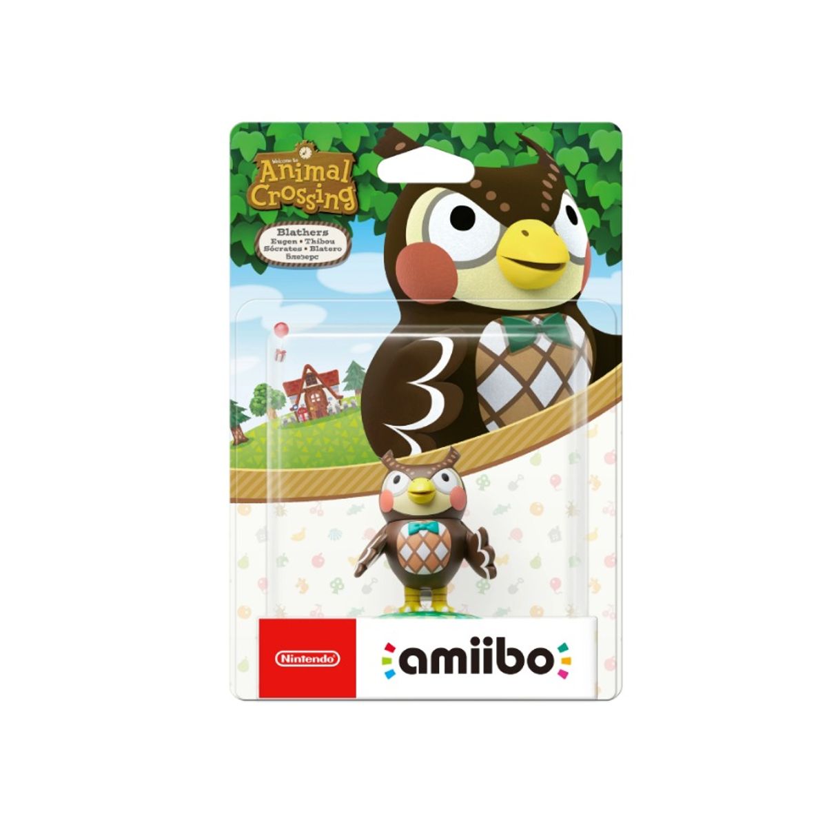 NINTENDO - Amiibo Animal Crossing Nintendo Sócrates  Blathers  Thibou