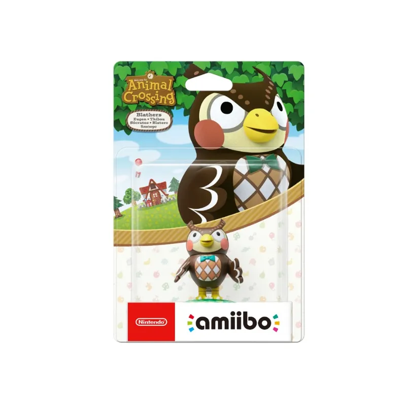 NINTENDO - Amiibo Animal Crossing Nintendo Sócrates  Blathers  Thibou