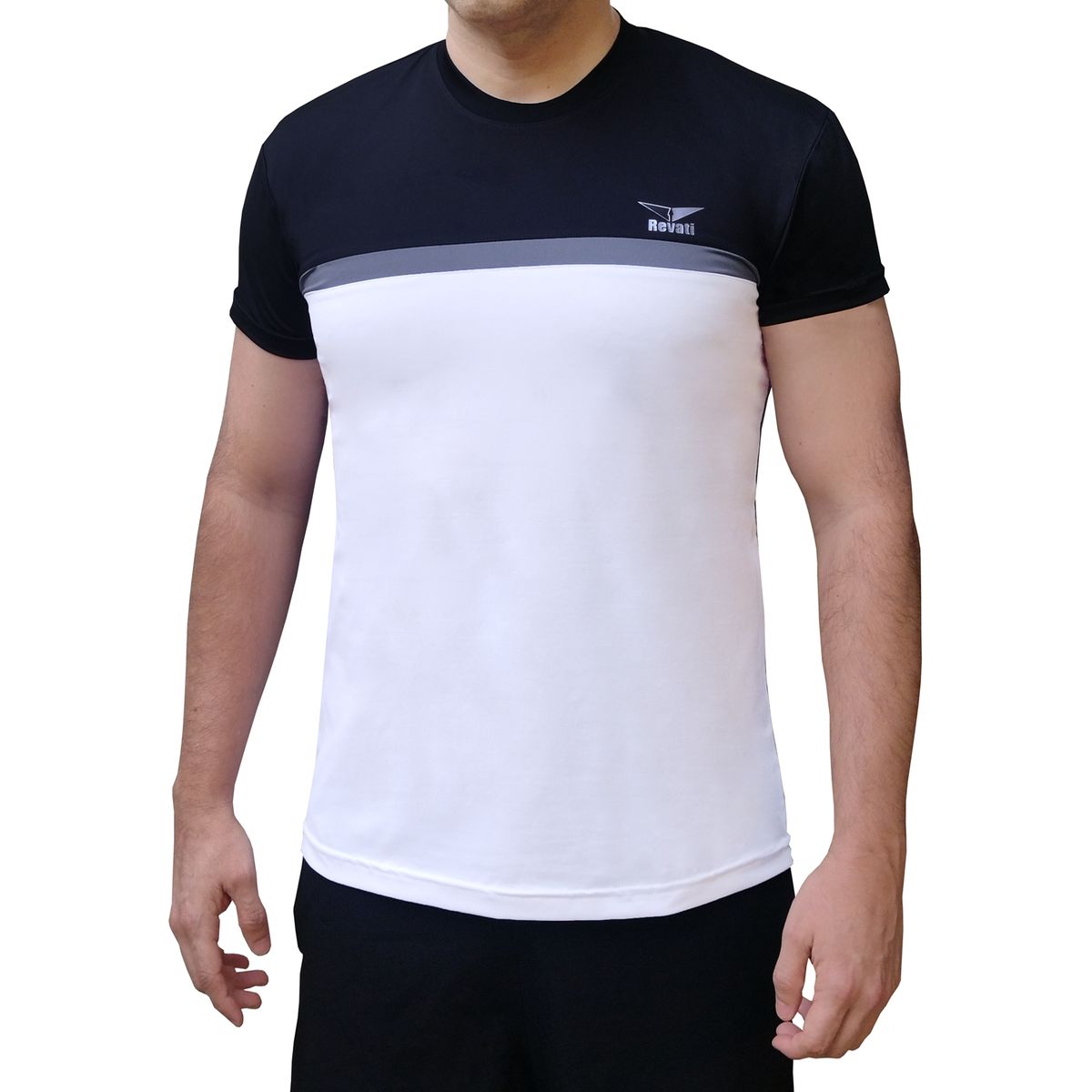 REVATI - Polo deportivo hombre licrado