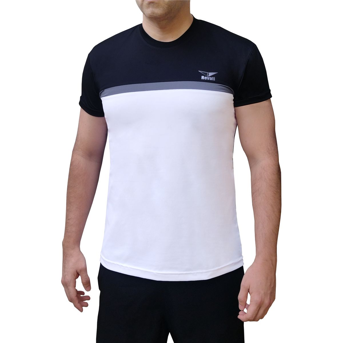 REVATI - Polo deportivo hombre licrado