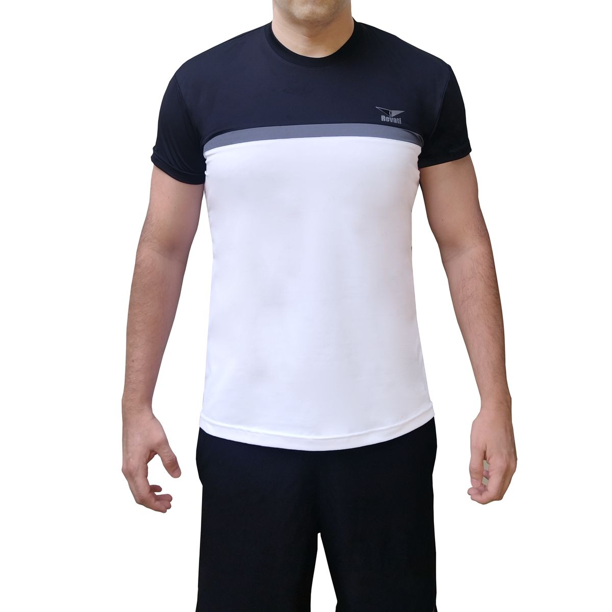 REVATI - Polo deportivo hombre licrado