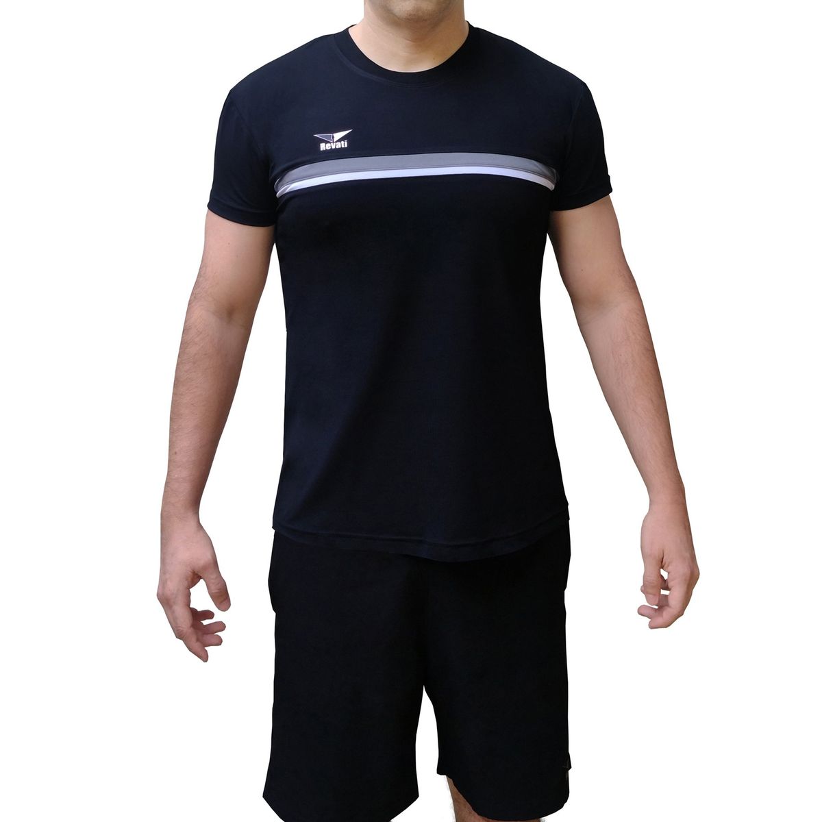 REVATI - Polo deportivo hombre licrado