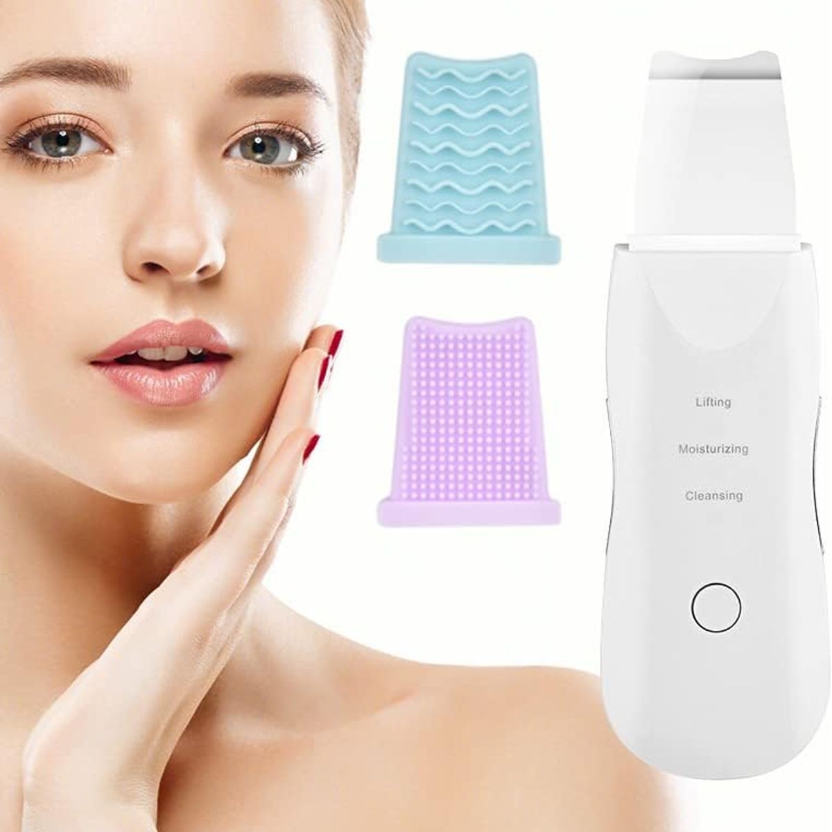 OEM - Exfoliante Ultrasonico de la Piel Limpieza Profunda de Poros Faciales