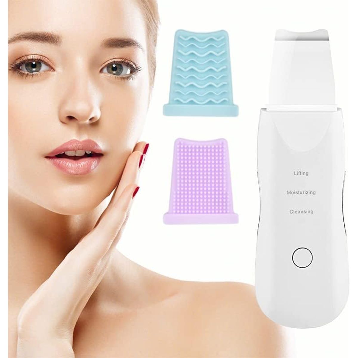 OEM - Exfoliante Ultrasonico de la Piel Limpieza Profunda de Poros Faciales