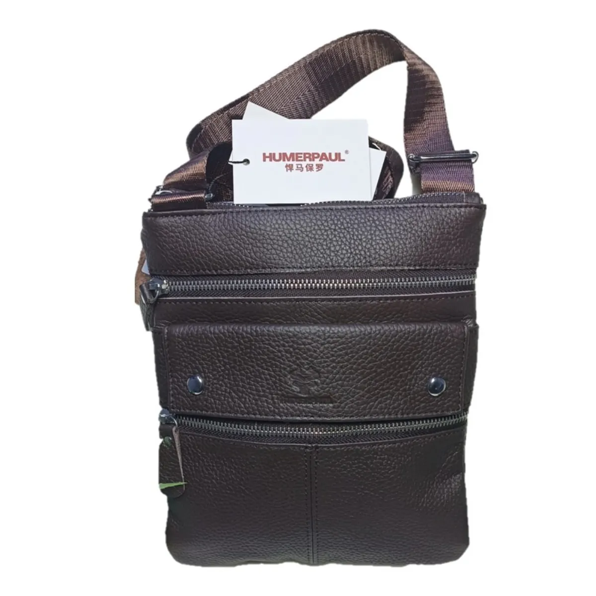 GENERICO - MORRAL UNISEX HUMERPAUL - CUERO ORIGINAL
