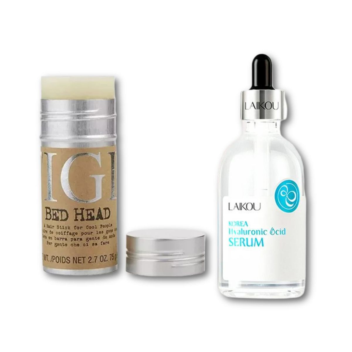 IMPORTADO MC - Serum de Acido Hialuronico + Barra de Cera Para el Cabello Anti Frizz