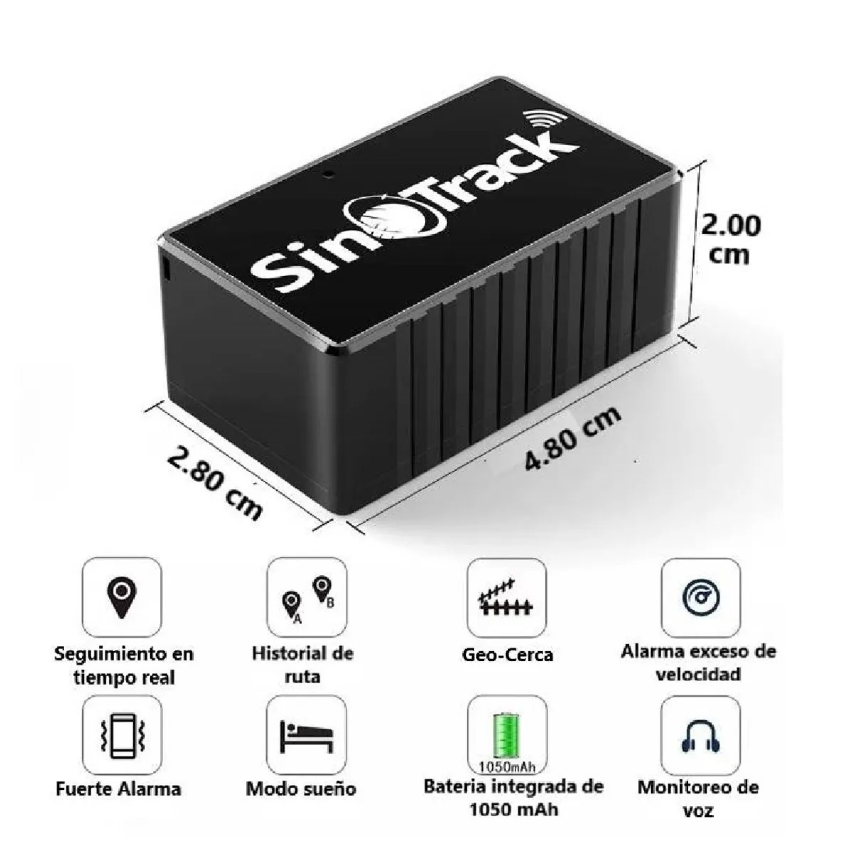 GENERICO - GPS ESPIA INALAMBRICO PARA AUTO UBICACION Y AUDIO EN TIEMPO REAL