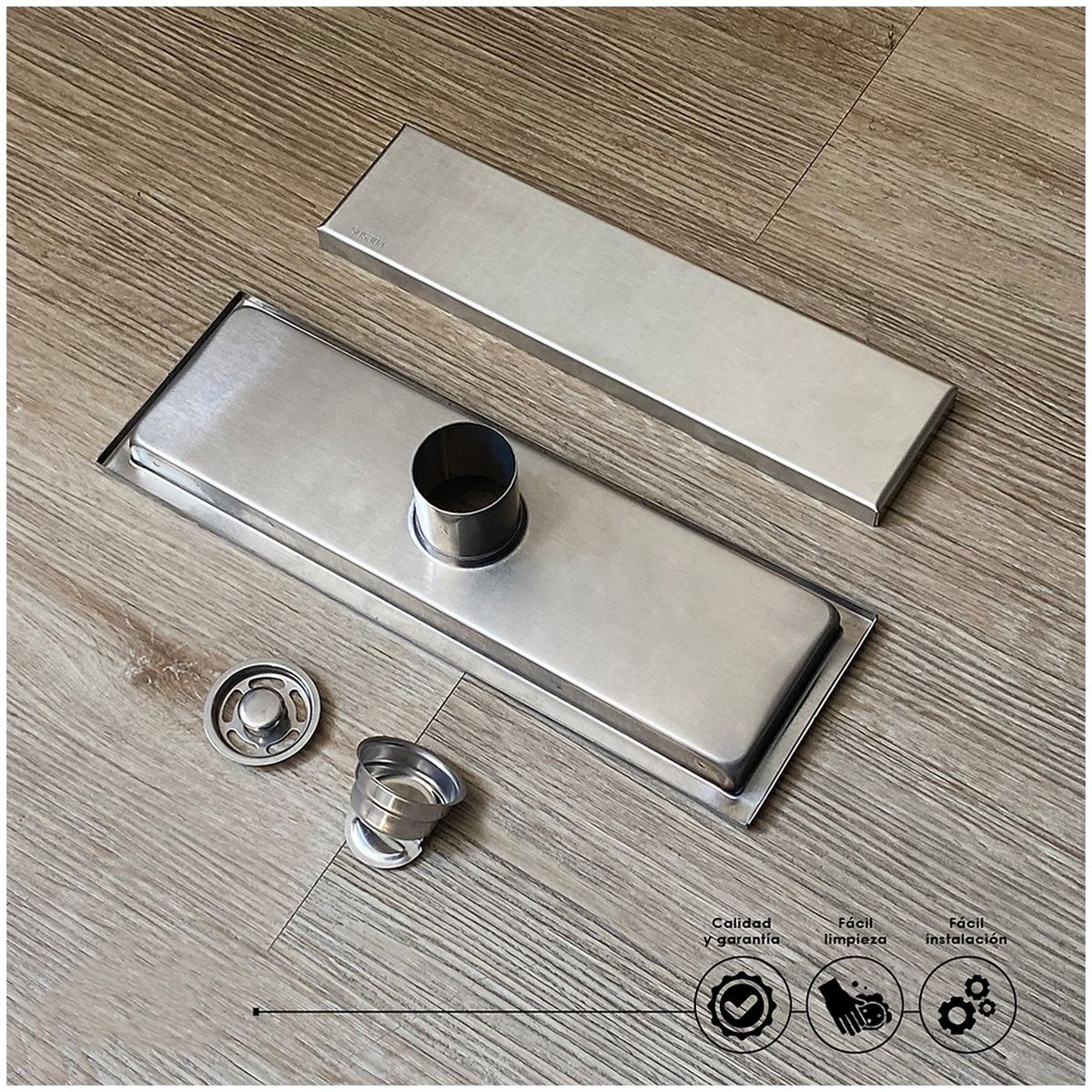 GENERICO - Sumidero en Acero Inoxidable 304