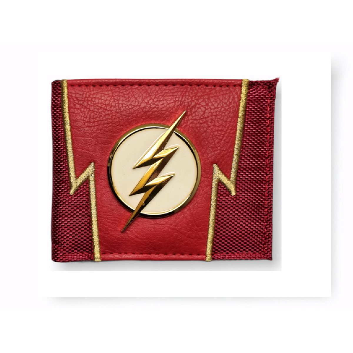 BIOWORLD - Billetera flash logo 3 dc comics