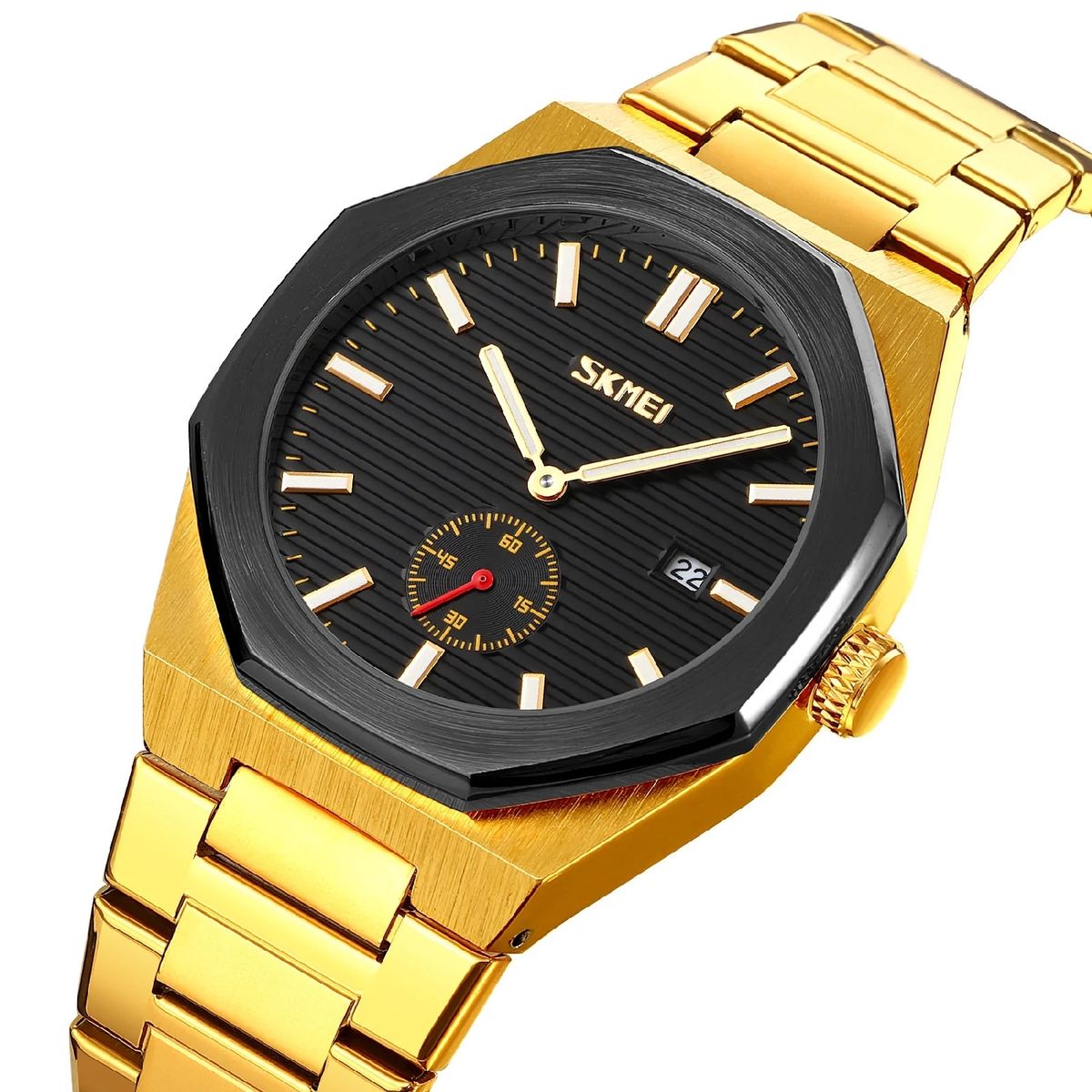 SKMEI - Skmei - Reloj Analógico 9262GDBK para Hombre