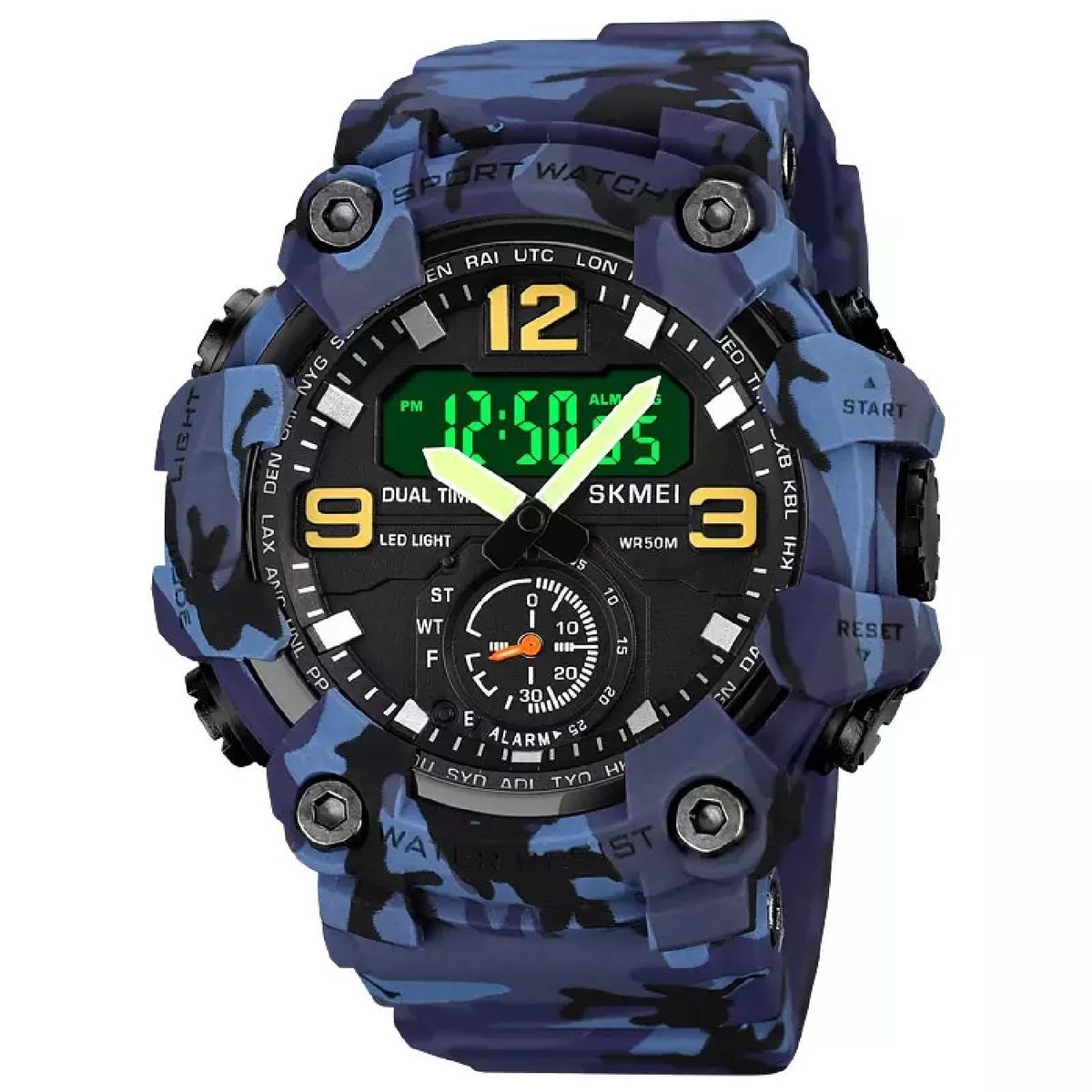 SKMEI - Skmei - Reloj Analógico-Digital 1965CMBU para Hombre