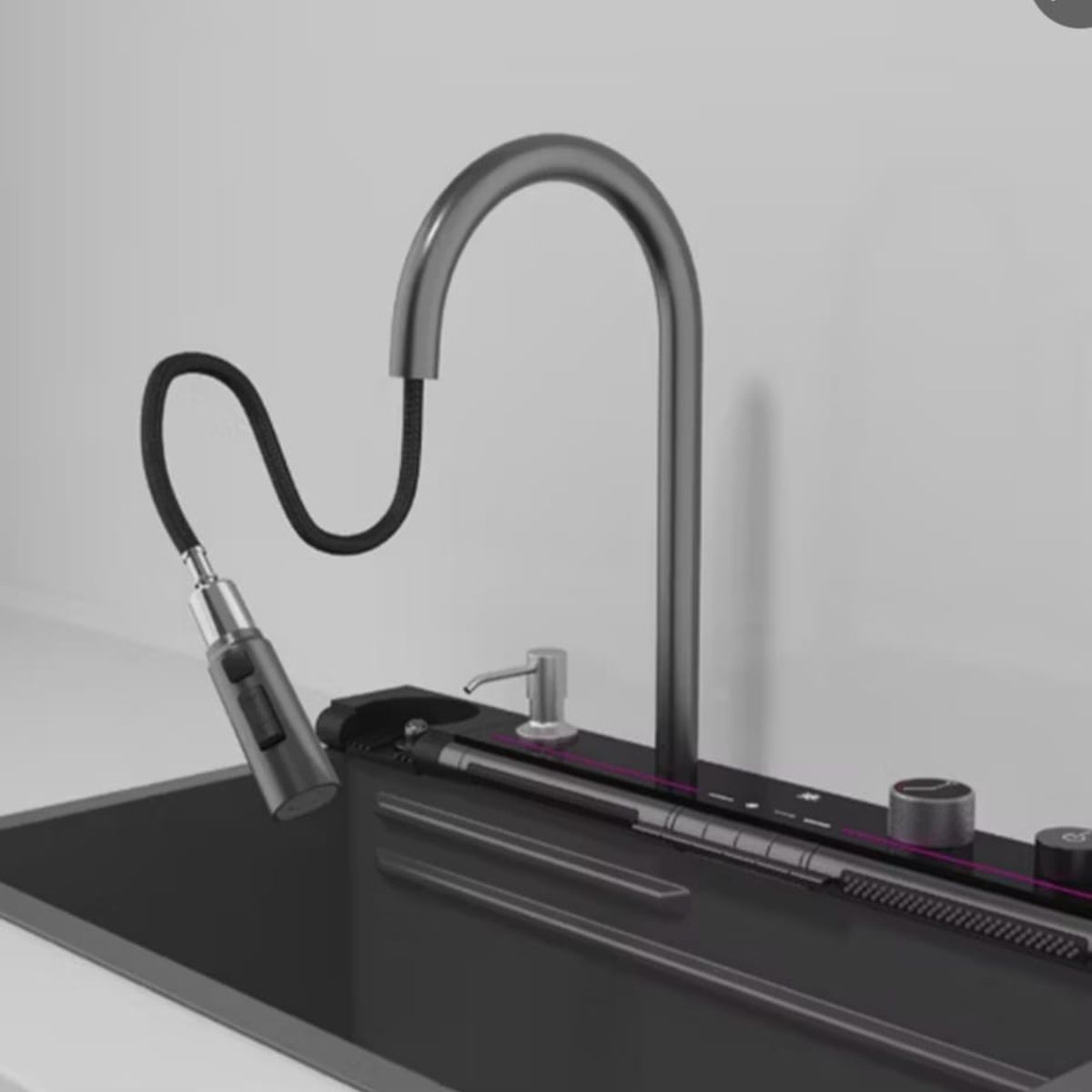 RINOX - LAVADERO MULTIFUNCIONAL PREMIUM 7 TECLAS ACERO INOXIDABLE SS304