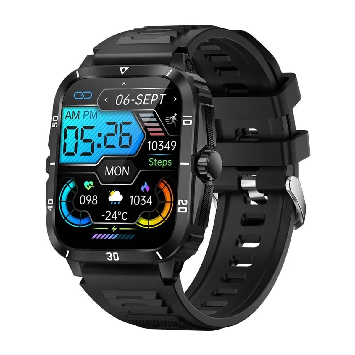 OEM - Smartwatch SPOVAN KT71 Deportivo Monitor de Salud