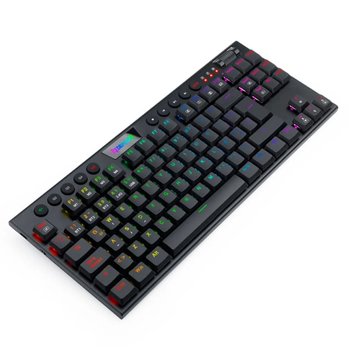 REDRAGON - Teclado Mecánico Gamer Redragon HORUS TKL K621-RGB-SP Wireless